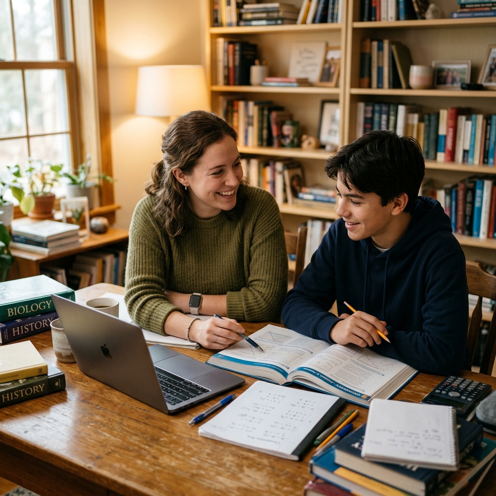 Tutoring centres using Klassruum for guided practice